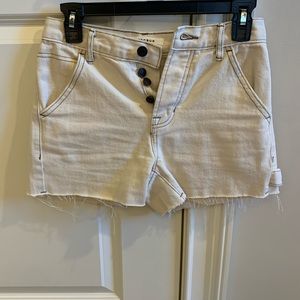 Pacsun denim tan shorts size 23